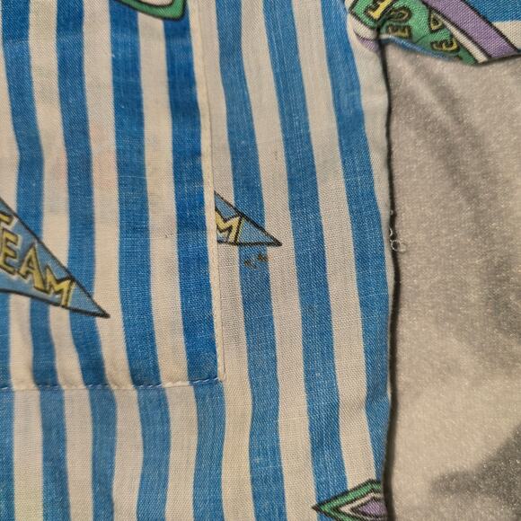 Vintage Fun Connections 80s Kids Short Sleeve Retro Button-Up Size 7 - Picture 5 of 12